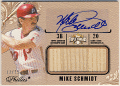 Mike Schmidt MLB 2014 Topps Triple Threads Signature Bat Auto 13/75