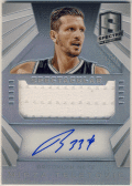 Mirza Teletovic NBA 14-15 Panini Spectra Prizm Signature Jersey Auto 147/149