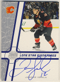 Jarome Iginla NHL 02-03 Topps Stadium Club Lone Star Signatures Auto