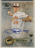 Dylan Bundy MLB 2013 Topps Five Star RC Signature Auto 122/386