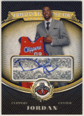 DeAndre Jordan NBA 08-09 Topps Treasury RC Gold Refractor Signature Auto 08/10