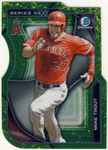 Mike Trout MLB 2015 Bowman Chrome Series Next Die Cut Refractor 22/99