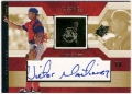 Victor Martinez MLB 2002 UD SPx Prospect RC Signature Auto