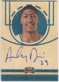 Anthony Davis NBA 12-13 Panini Threads RC Signature Auto