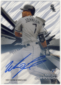 Micah Johnson MLB 2015 Topps High Tek RC Signature Auto