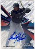 Carlos Delgado MLB 2015 Topps High Tek Signature Auto