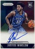 Justise Winslow NBA 15-16 Panini Prizm RC College Signature Auto
