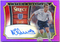 Michael Owen 15-16 Panini Select Historic Purple Prizm Signature Auto 23/25 オーウェン