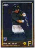 Jung-Ho Kang MLB 2015 Topps Chrome RC Signature Auto 姜正浩