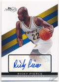 Ricky Pierce NBA 08-09 Topps Signature Auto 091/999