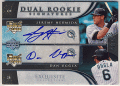 Jeremy Hermida / Dan Uggla MLB 2006 UD Exquisite Rookies RC Dual Auto 37/55