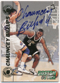 Chauncey Billups 1997 Press Pass Double Threat Signature Auto