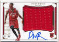 Delon Wright NBA 15-16 Panini National Treasures Colossal Signature Jersey Auto 27/49