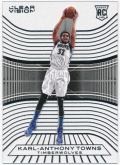 Karl-Anthony Towns NBA 15-16 Panini Clear Vision SP Variation RC