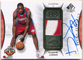 DeAndre Jordan NBA 08-09 UD SP Authentic RC Signature Patch Auto 175/499