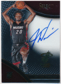 Justise Winslow NBA 15-16 Panini Select RC Signature Auto 094/199