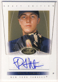 Phil Hughes MLB 2004 Fleer Hot Prospects RC Auto 257/299