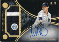Andrew Miller MLB 2016 Topps The Mint Signature Patch Auto 10/75