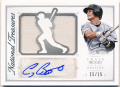 Craig Biggio 2015 Panini National Treasures Signature Jersey Auto 15/15