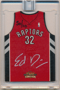 Ed Davis NBA 15-16 Panini Replay 09-10 Panini Threads Signature Auto 30/110