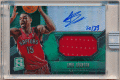 Amir Johnson NBA 15-16 Panini Replay 13-14 Spectra Prizm Signature Jersey Auto 20/33