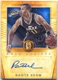 Dante Exum NBA 15-16 Panini Gold Standard Gold Scripts Signature Auto 09/49