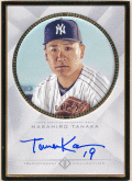 Masahiro Tanaka MLB 2016 Topps Transcendent Collection Signature Auto 04/52 田中将大
