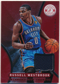 Russell Westbrook NBA 12-13 Panini Totally Certified Red Jersey