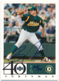 Barry Zito MLB 2004 UD SP Authentic Buyback Signature Auto 24/30