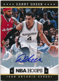 Danny Green NBA 12-13 Panini Hoops Signature Auto