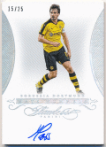 Mats Hummels 15-16 Panini Flawless Signature Auto 15/25 Jersey Number