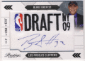 Blake Griffin NBA 09-10 Panini Prestige NBA Draft Class Logos Auto 076/125