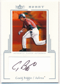 Craig Biggio MLB 2003 Fleer Avant Signature Auto 12/75