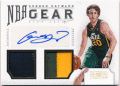 Gordon Hayward NBA 12-13 Panini National Treasures Gear Signature Patch Auto 12/25