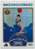 Kevin Love NBA 08-09 Topps Chrome RC Refractor