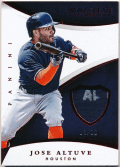 Jose Altuve 2015 Panini Immaculate Collection Patch 03/10