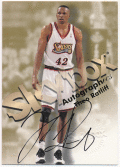 Theo Ratliff NBA 98-99 Skybox Autographics Signature Auto
