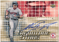 Nomar Garciaparra MLB 2004 Upper Deck UD Signature Stars Gold Auto 24/99