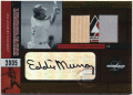 Eddie Murray MLB 2005 Leaf Limited Lumberjacks Signature Jersey Bat Auto 06/10