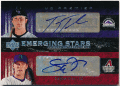 Troy Tulowitzki / Stephen Drew MLB 2007 UD Premier Emerging Stars Dual Auto 07/50