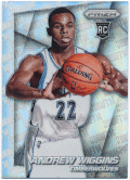 Andrew Wiggins NBA 14-15 Panini Prizm RC Photo Variation Refractor