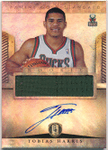 Tobias Harris NBA 12-13 Panini Gold Standard RC Signature Jersey Auto