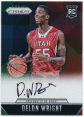 Delon Wright NBA 15-16 Panini Prizm RC Signature Auto