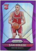 Sam Dekker NBA 15-16 Panini Prizm RC Purple Refractor 03/99