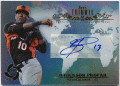 Jurickson Profar MLB 2013 Topps Tribute WBC Refractor Signature Auto