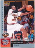 James Harden NBA 09-10 Upper Deck UD First Edition RC