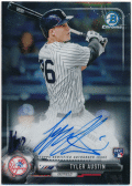 Tyler Austin MLB 2017 Bowman Chrome RC Signature Auto