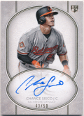 Chance Sisco MLB 2018 Topps Definitive Collection RC Signature Auto 43/50