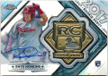 Rhys Hoskins MLB 2018 Topps Chrome Rookie Debut Medallion Signature Auto 61/99