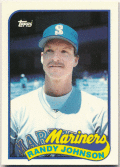 Randy Johnson MLB 1989 Topps Traded #T57